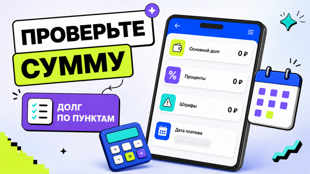 Расчет долга по микрозайму перед обращением в МФО