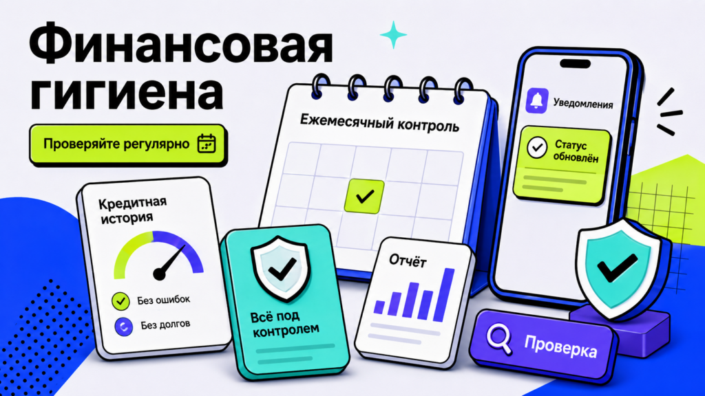 Регулярная проверка кредитной истории как часть финансовой гигиены