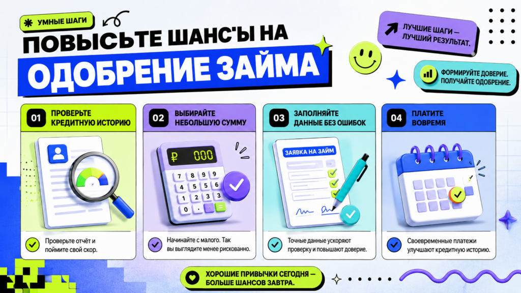 Как повысить шансы на одобрение займа с плохой кредитной историей