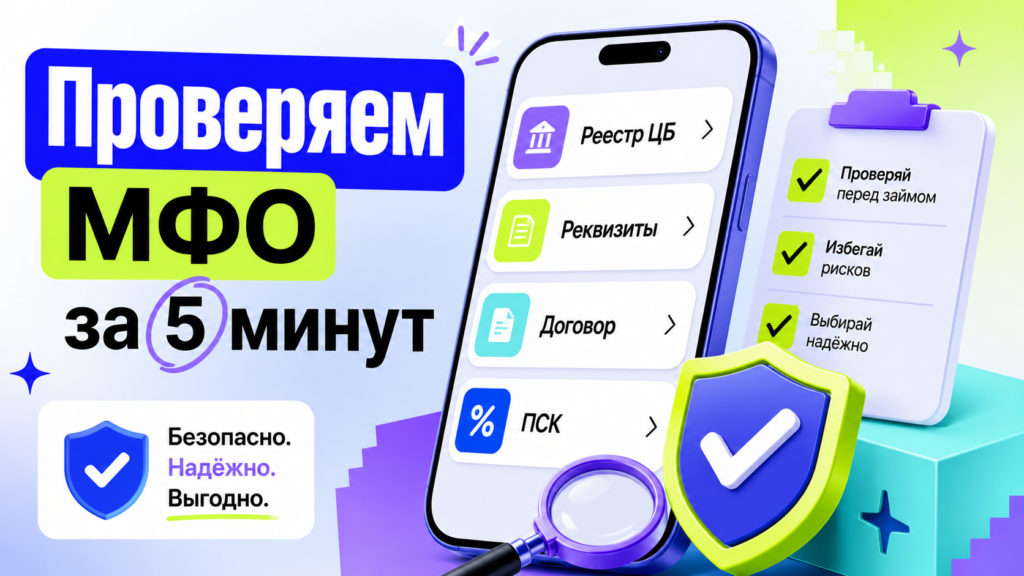 Как обезопасить себя: проверяем МФО перед оформлением микрозайма