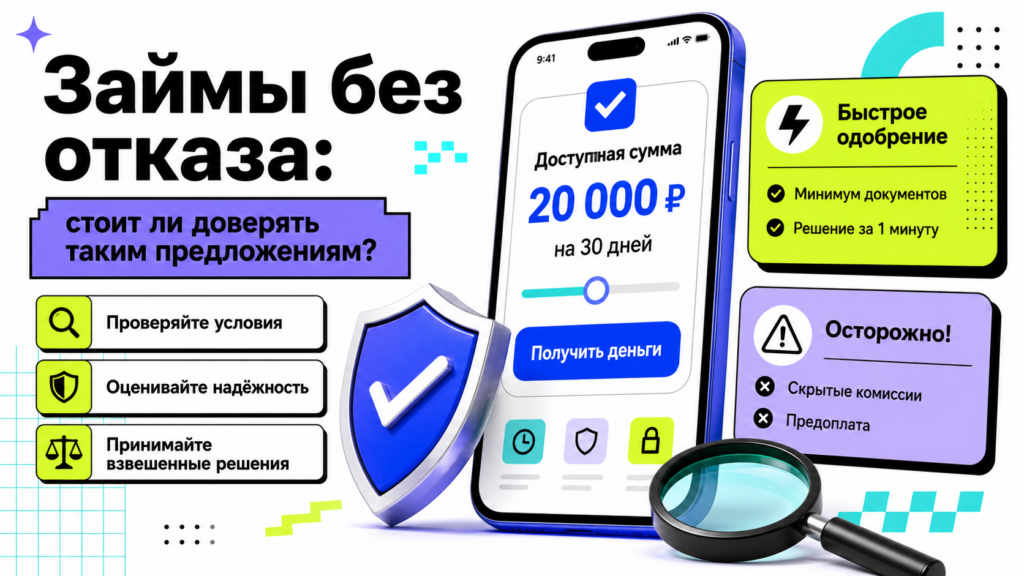 Займы без отказа: стоит ли доверять?